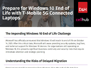 Windows 10 end Infographic cover