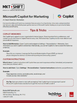 D&H - Template: MarketShift Copilot for Marketing