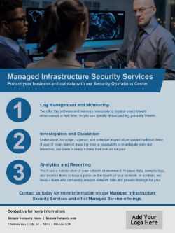 D&H - Template: Managed Infrastructure Security Services