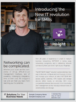 NETGEAR - Template: Introducing the New IT Revolution for SMBs